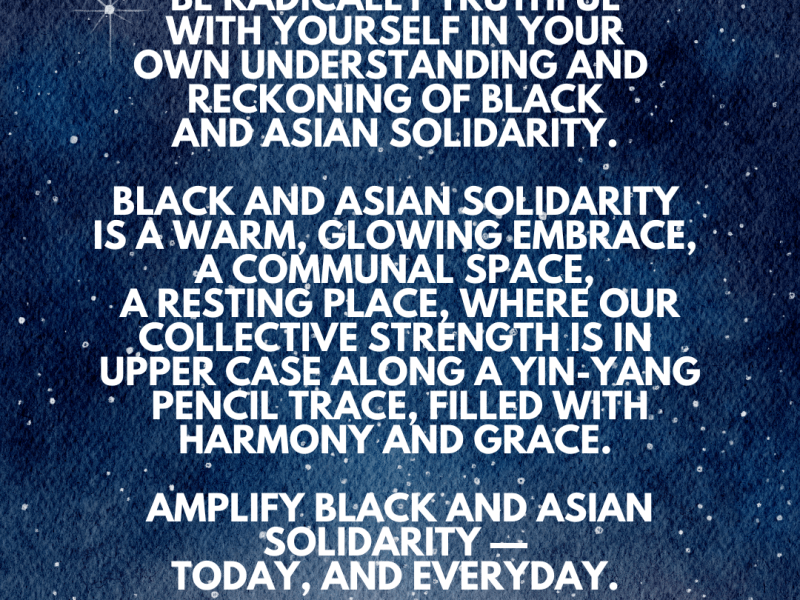 Black and Asian&nbsp;Solidarity